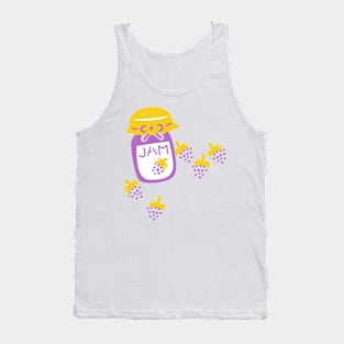 Raspberry Jam symbol Tank Top